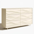 Cassettiera dalle linee moderne, bianco, per la casa