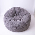 Pouf a sacco dalle linee moderne, grigio, per la casa