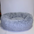 Pouf a sacco dalle linee moderne, grigio, per la casa