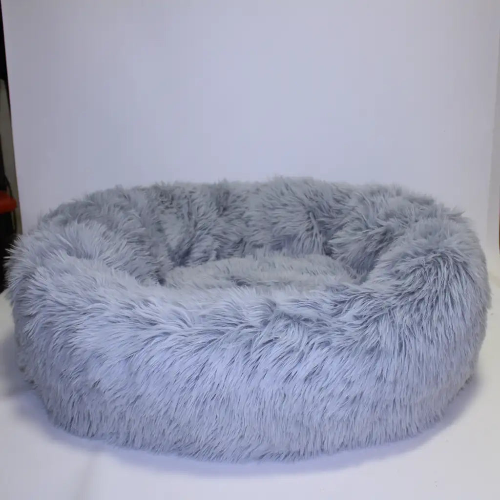 Pouf a sacco dalle linee moderne, grigio, per la casa